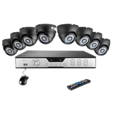 8CH H.264 Video Surveillance System & 8 600TVL Sony CCD