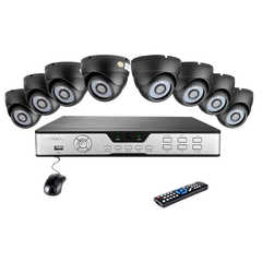 8CH H.264 Video Surveillance System & 8 600TVL Sony CCD