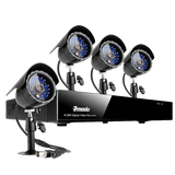 CCTV 8 Channel DVR & 4 IR